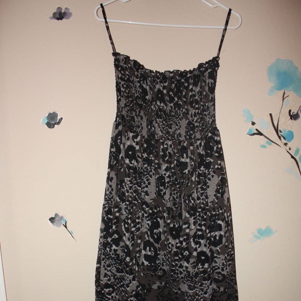 Royal Love strapless maxi dress